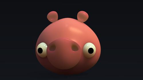 Baby Piggy (Rigged) preview image